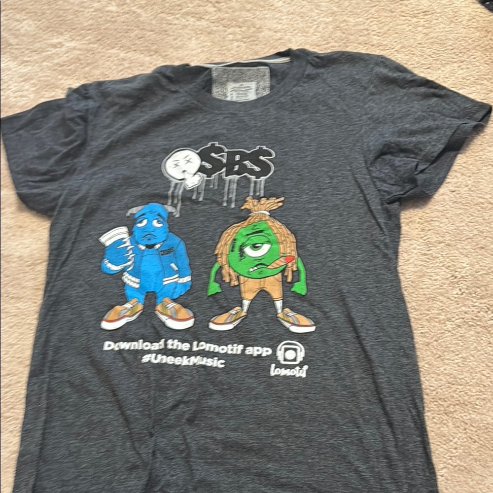 Gray Kids Graphic T-Shirt